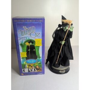 Vintage The Wizard Of Oz Wicked Witch West Gemmy 2001 Animated Figure